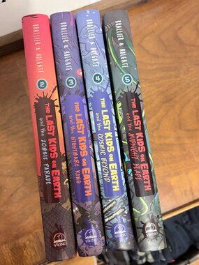 The Last Kids On Earth Books 2, 3, 4 & 5
